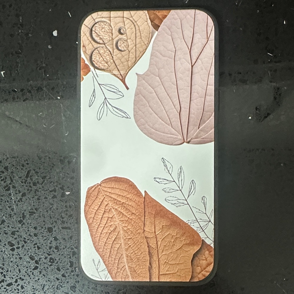 NEW Autumn Fall Leaf Pattern Phone Case iPhone 11